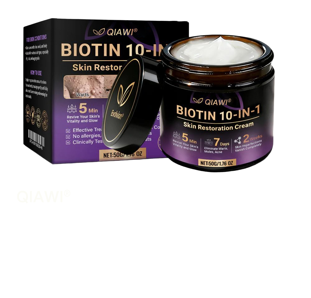 ✨QIAWI® Biotin 10-in-1 Skin Restoration Cream 🍀