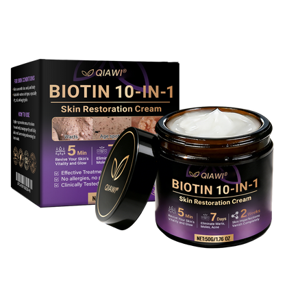 ✨QIAWI® Biotin 10-in-1 Skin Restoration Cream 🍀